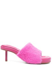 Jacquemus Mules con punta aperta - Rosa