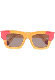 Jacquemus Baci square-frame sunglasses - Arancione