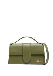 Jacquemus logo-plaque mini bag - Verde