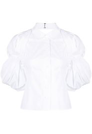 Jacquemus Maraca puff-sleeve shirt - Bianco