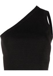 Jacquemus Ascu One Shoulder Top - BLACK