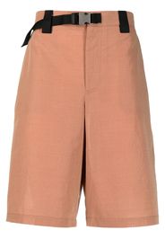 Jacquemus Le short Meio belted shorts - Marrone