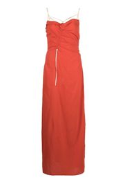 Jacquemus La Robe Gaua long dress - Rosso