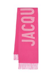 Jacquemus L'écharpe Jacquemus virgin-wool scarf - Rosa