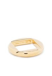 Jacquemus La bague rond logo-engraved ring - Oro