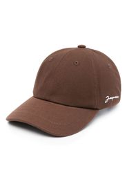 Jacquemus La Casquette baseball cap - Marrone