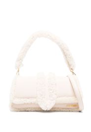 Jacquemus La Bambimou doux shearling shoulder bag - Toni neutri