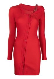 Jacquemus La Robe Maille Colin minidress - Rosso