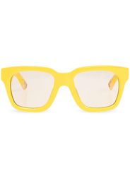 Jacquemus x Linda Farrow Les Lunettes Carino sunglasses - Giallo