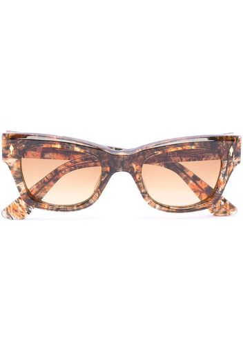 Jacques Marie Mage All These Nights cat-eye sunglasses - Marrone