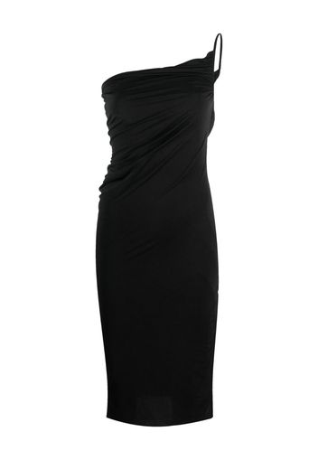 JADE Swim wrapped midi dress - Nero