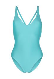 JADE Swim Mila cross-strap swimsuit - Blu