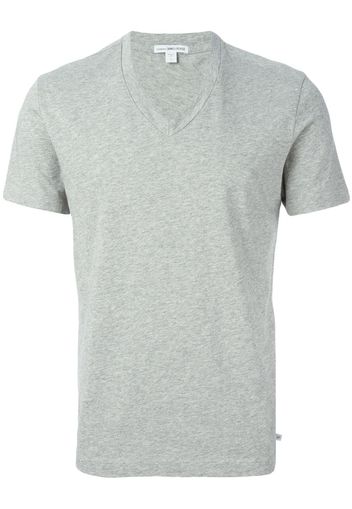 James Perse V-neck T-shirt - Grigio