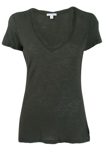 T-shirt con scollo rotondo