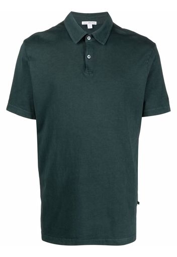 James Perse revised cotton polo shirt - Verde