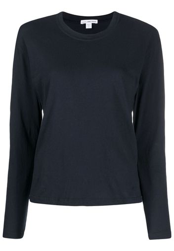 James Perse T-shirt a maniche lunghe - Blu