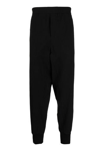 James Perse drop-crotch stretch trousers - Nero