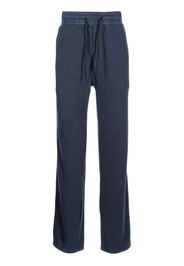 James Perse drawstring fleece sweatpants - Blu