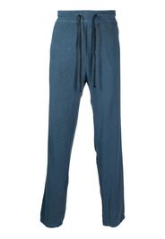 James Perse Pantaloni sportivi Supima dritti - Blu