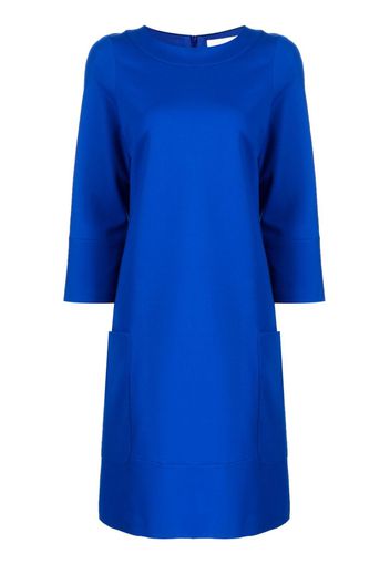 JANE Ren jersey shift minidress - Blu