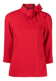 JANE Top con fiocco Blaire - Rosso