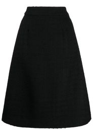 JANE Rex tweed skirt - Nero