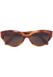 Jean Louis Scherrer Pre-Owned Occhiali da sole 'Cat-eye' - Marrone