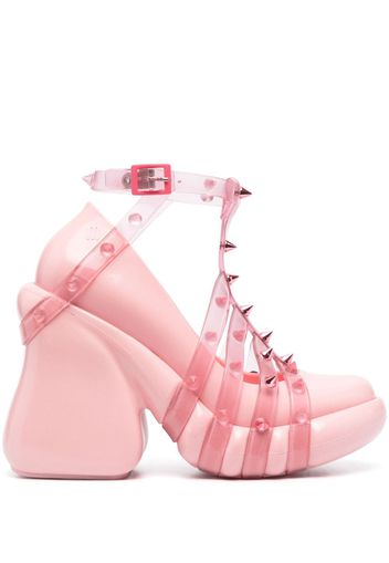 Jean Paul Gaultier Pumps Punk Love con plateau Jean Paul Gaultier x Melissa - Rosa