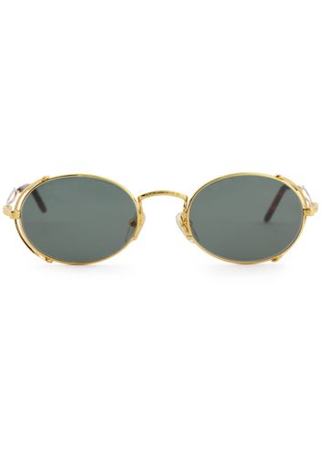 Jean Paul Gaultier x Burna Boy oval-frame sunglasses - Oro