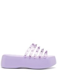 Jean Paul Gaultier stud-embellished platform sandals - Viola