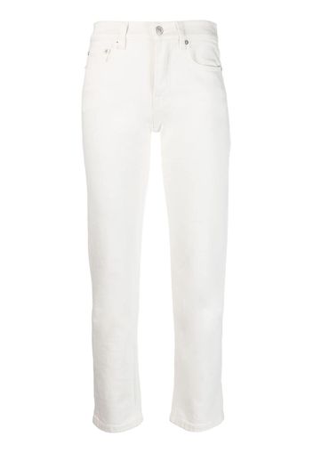 Jeanerica Jeans skinny Classic con vita media - Bianco