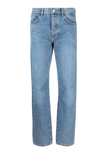 Jeanerica Rodeo high-waisted straight-leg jeans - Blu