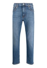 Jeanerica stretch organic-cotton tapered-leg jeans - Blu