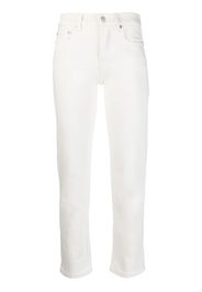 Jeanerica Jeans skinny Classic con vita media - Bianco