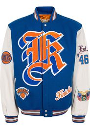 Jeff Hamilton x New York Knicks bomber jacket - Bianco