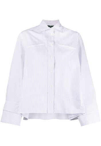 Jejia striped cotton shirt - Bianco