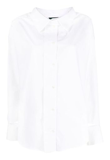 Jejia Antoine slit-detailed shirt - Bianco