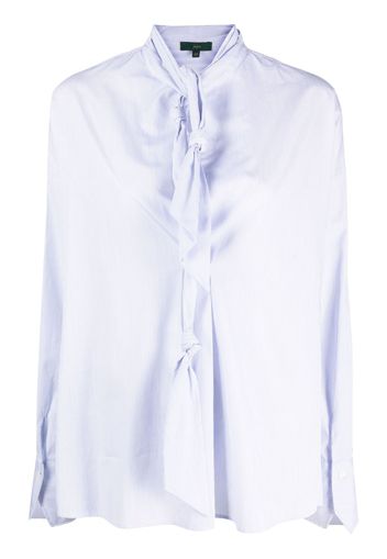 Jejia Marion tie-detail shirt - Blu