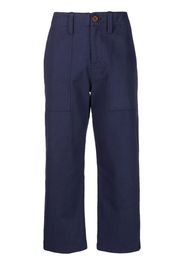 Jejia Camille cropped trousers - Blu