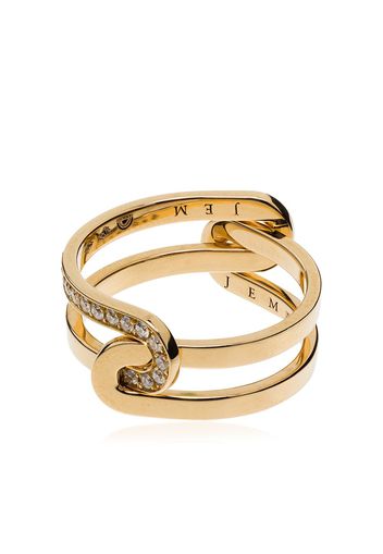 JEM Étreintes two-piece ring - Oro