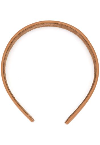 leather hairband