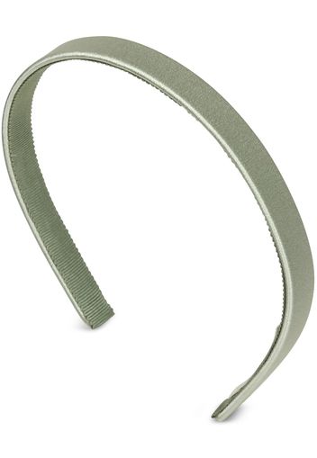 Jennifer Behr Lucy silk headband - Verde