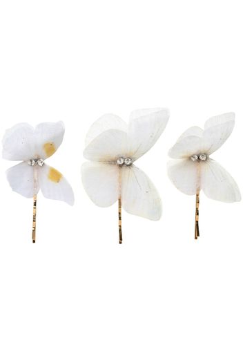 Jennifer Behr Allira butterfly bobby pin set - Toni neutri