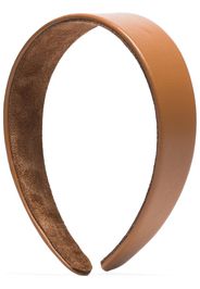 brown Cruz leather headband