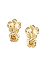 Collette floral drop earrings