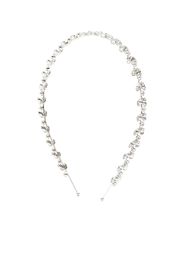 Jennifer Behr Roselyn crystal-embellished headband - Argento