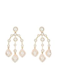 Jennifer Behr Dara pearl chandelier earrings - Bianco