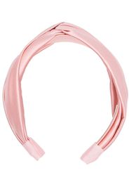 Jennifer Behr knot-detail wide hairband - Rosa