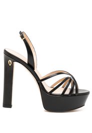 Jennifer Chamandi Roberto 130mm platform sandals - Nero