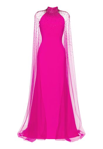 Jenny Packham Limelight crystal-embellished gown - Rosa